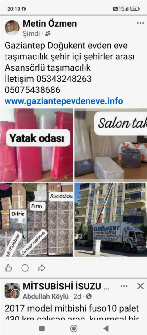 Evden eve nakliyat firma defter resmi